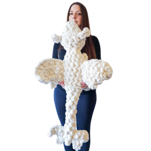 duży pluszak smok na prezent